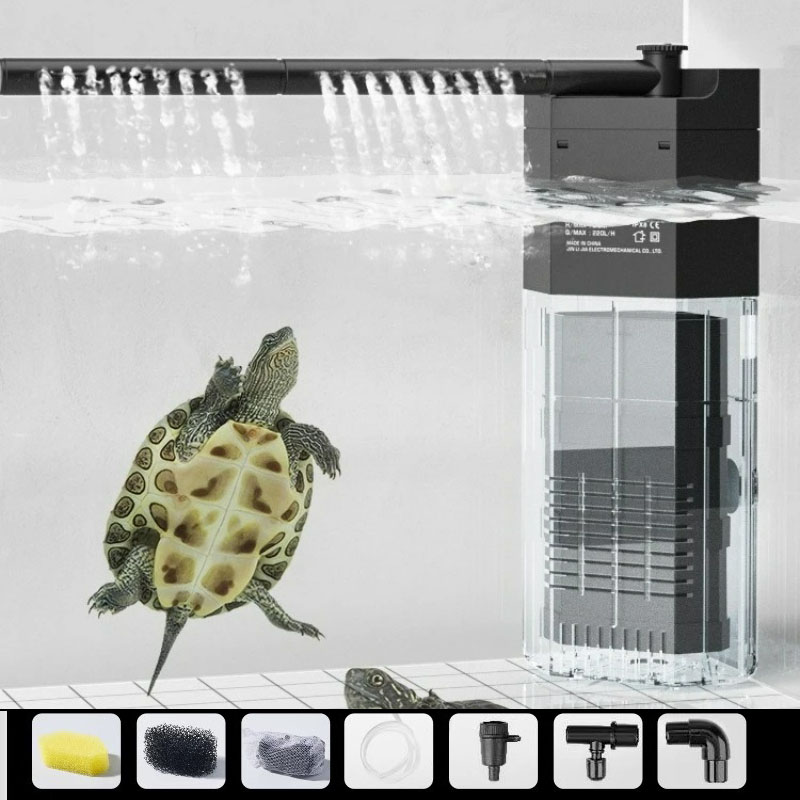 Planted Aquarium Media - 220V Aquarium Dual-use Rainfall Filter For