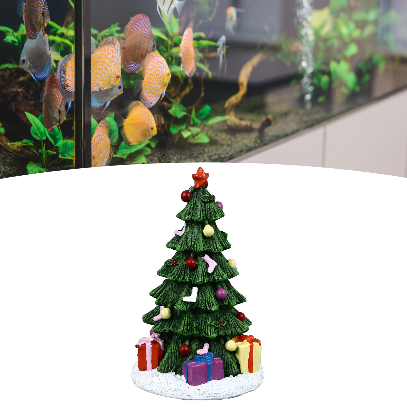 ZK20 Christmas Fish Tank Ornam - Planted Aquarium Media review and price
