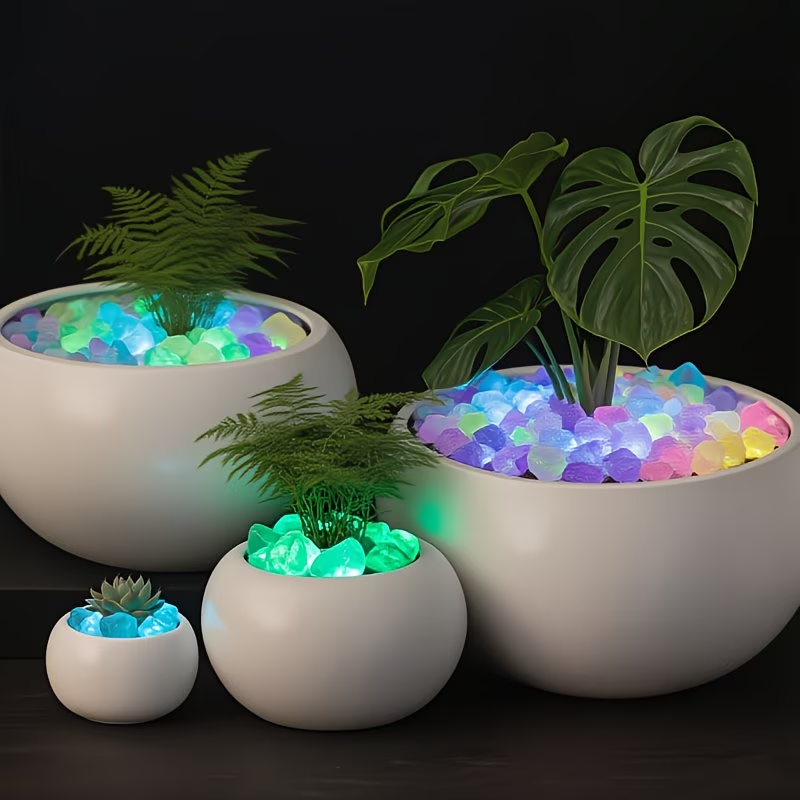 300PCS Luminous Pebble Set,0.9 - Aquarium Plant Original review and price