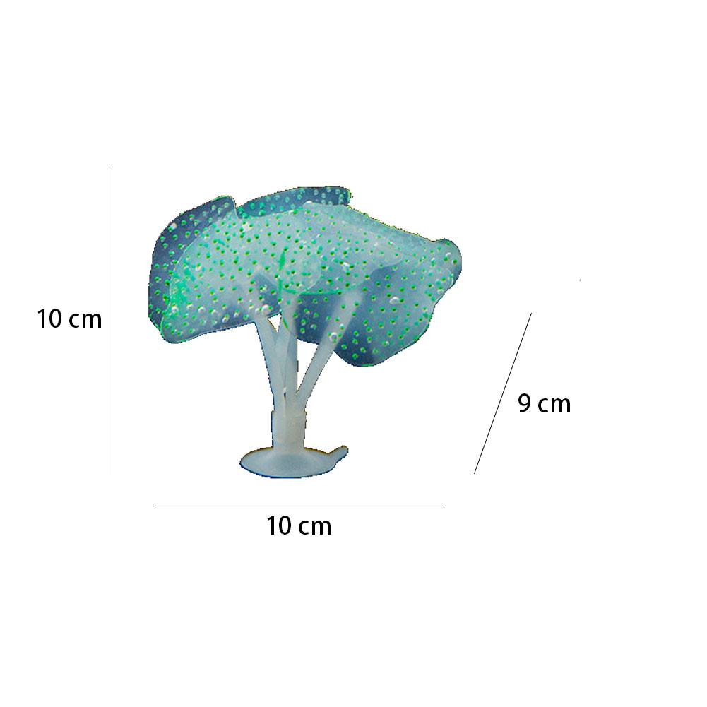1Pcs Luminous Anemone Artifici - Aquarium Planted Tank review and price