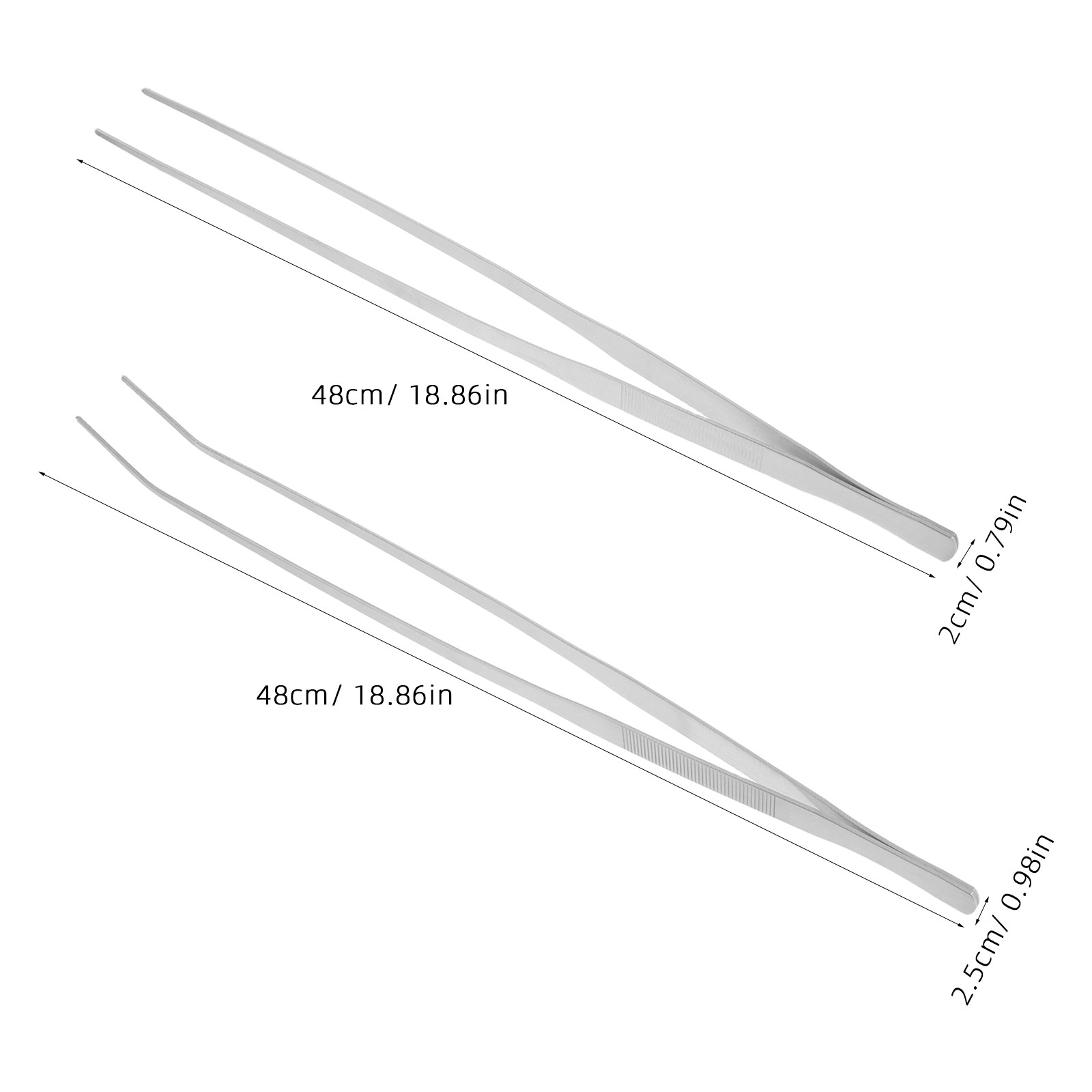 Long Stainless Steel Tweezers  - Planted Aquarium Care review and price