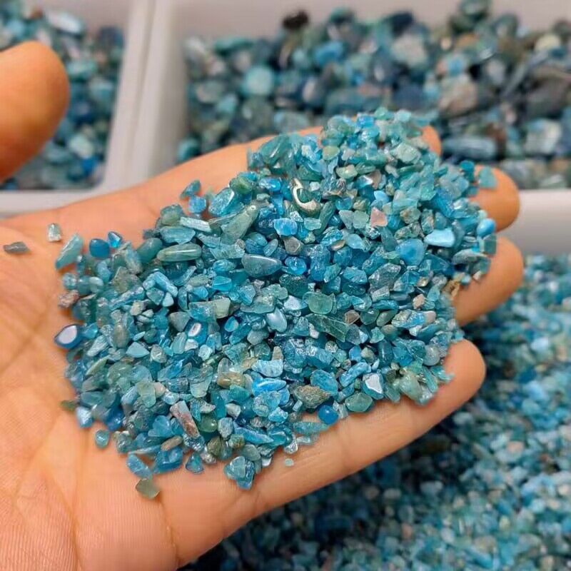 Natural Blue Apatite Crushed C - Planted Aquarium Making review and price