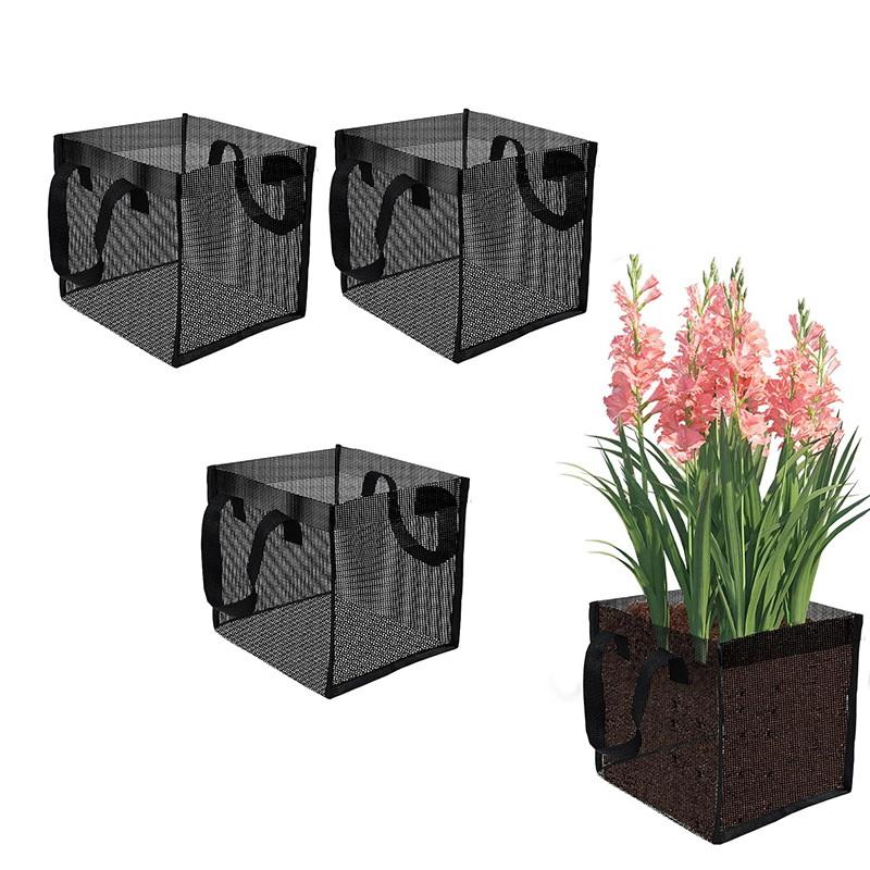 4 Pcs Black Mesh Pond Planting - Aquarium Plant Original review and price