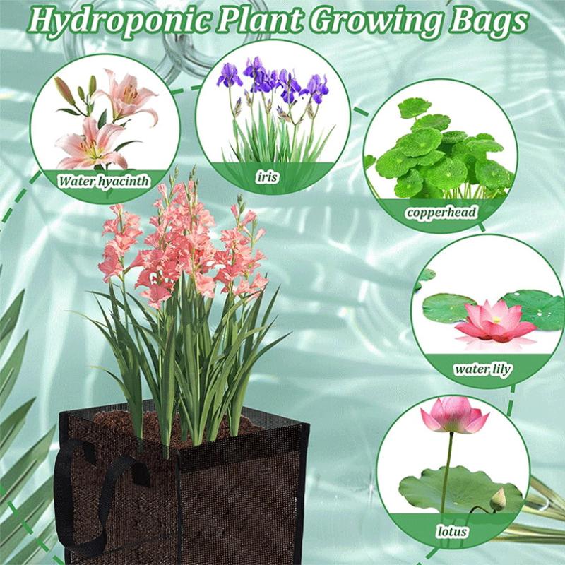 4 Pcs Black Mesh Pond Planting - Aquarium Plant Original review and price