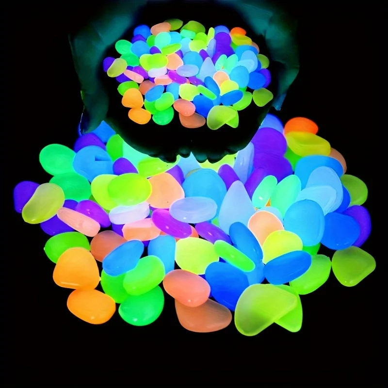 100pcs Resin Luminous Stones G - Aquarium Plant Original review and price