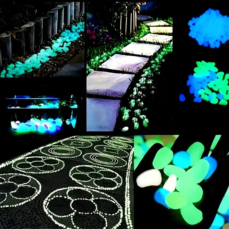 100pcs Resin Luminous Stones G - Aquarium Plant Original review and price