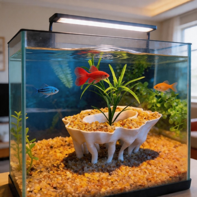 3D printed aquarium plants in  - Aquarium Plant Roots review and price