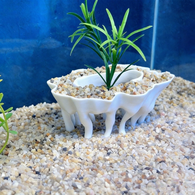 3D printed aquarium plants in  - Aquarium Plant Roots review and price